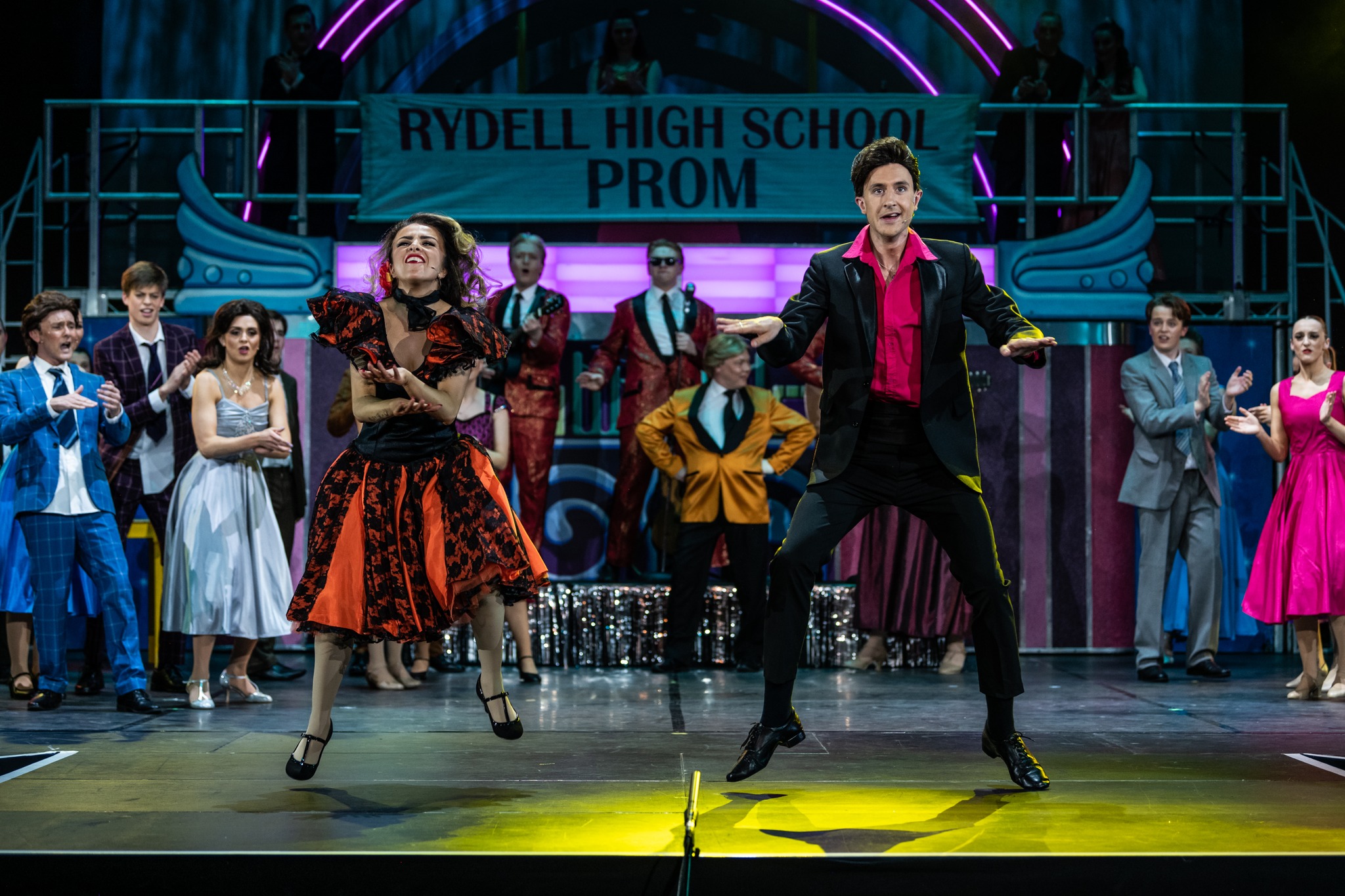 Grease the Musical Theatrical Costume Hire UK Productions